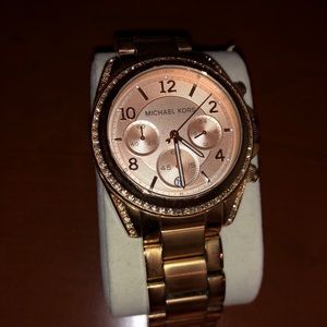 Rose Gold Michael Kors Watch